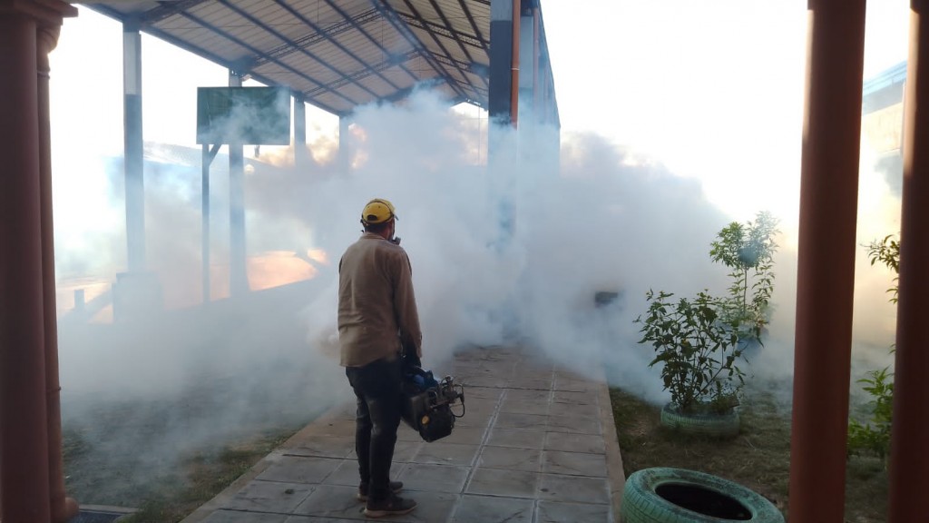Clorinda: Siguen los amplios operativos contra el dengue