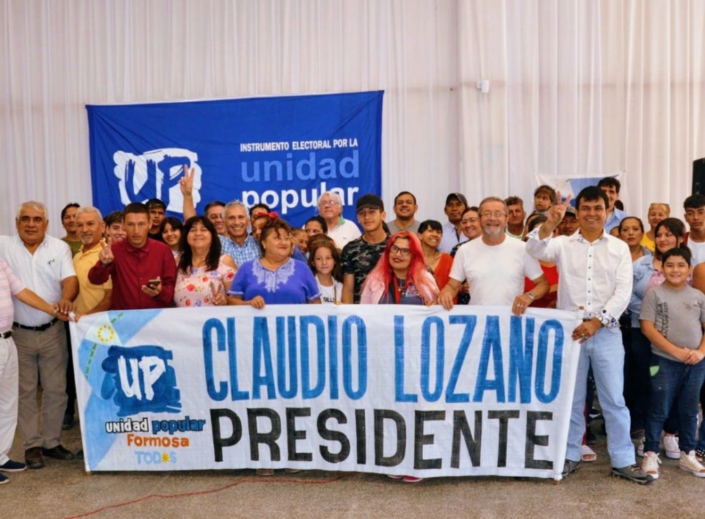 UNIDAD POPULAR inició campaña en Formosa por la pre candidatura de Claudio Lozano en las Paso dentro del Frente de Todos